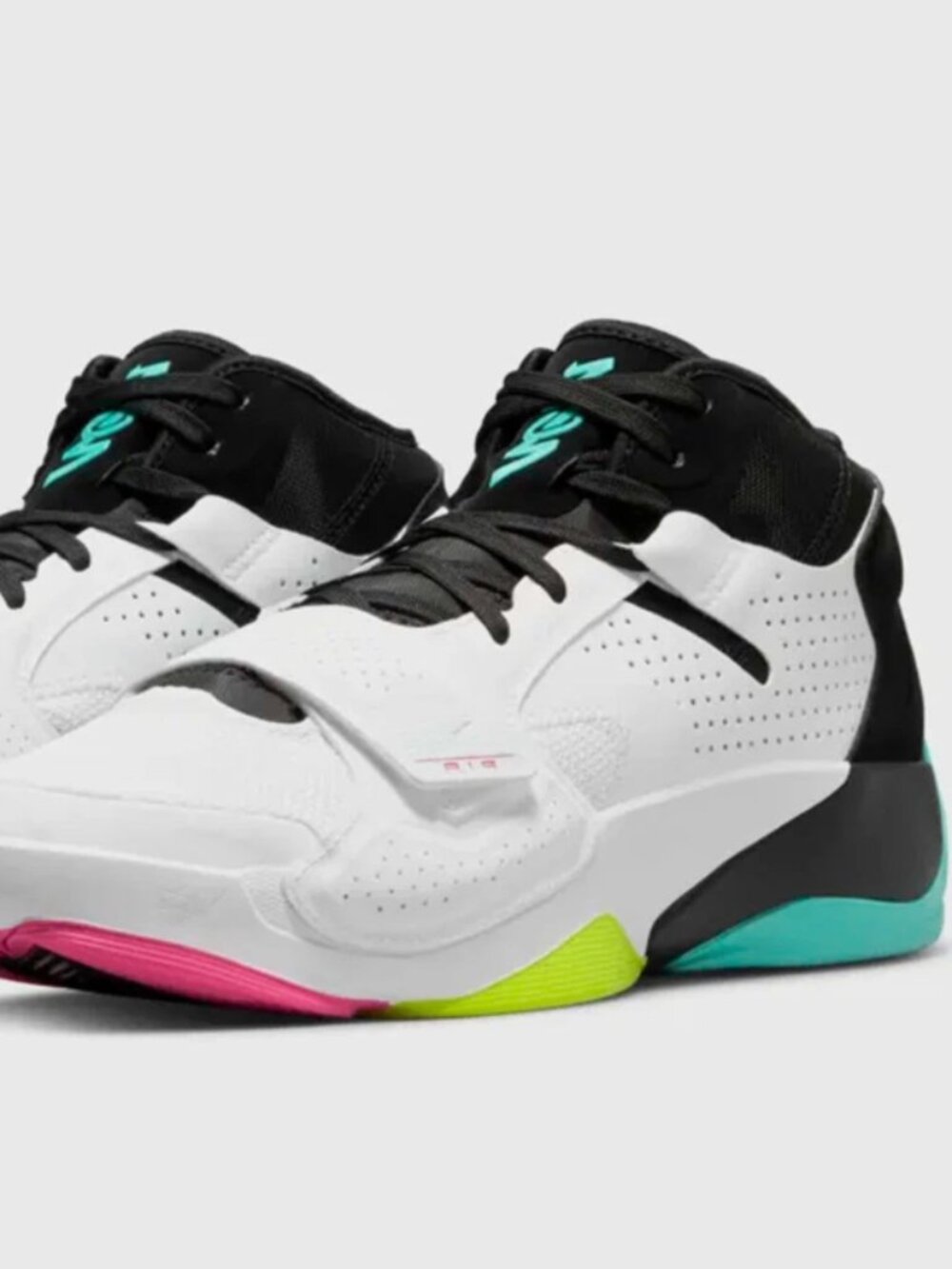 Jordan Zion 2 Mid Dynamic Turquoise, Men Size 9